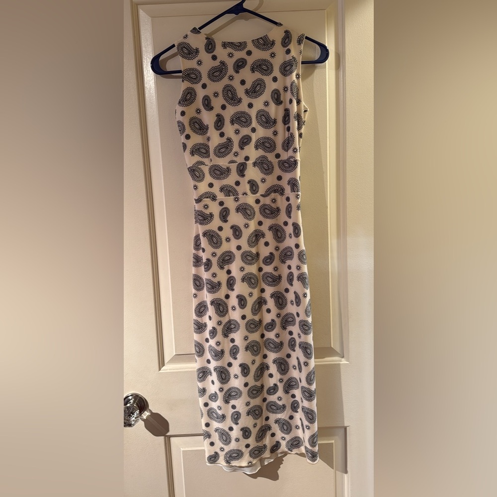 Roxana Vincelli Elegant Paisley Print Tango Dress